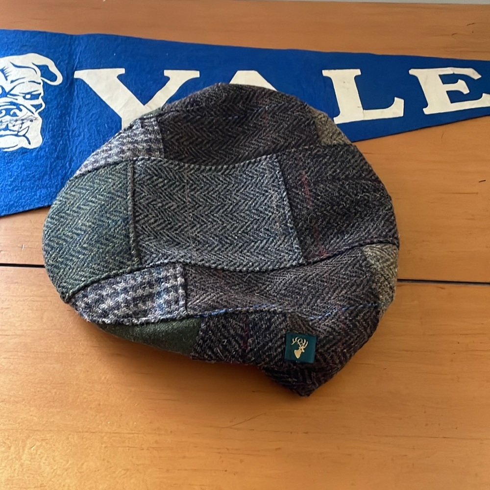 Patchwork Tweed Cap - image 2